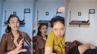 Duo Lesbi Pamer Toket Saling Berciuman Dream Live 156335