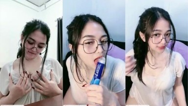 Buka Masker Zara Cakep Mendesah Sepong Anu Mango 166742