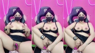 Comeback Omek Ngangkang Kursi Tante Geraldine Hot51 150599